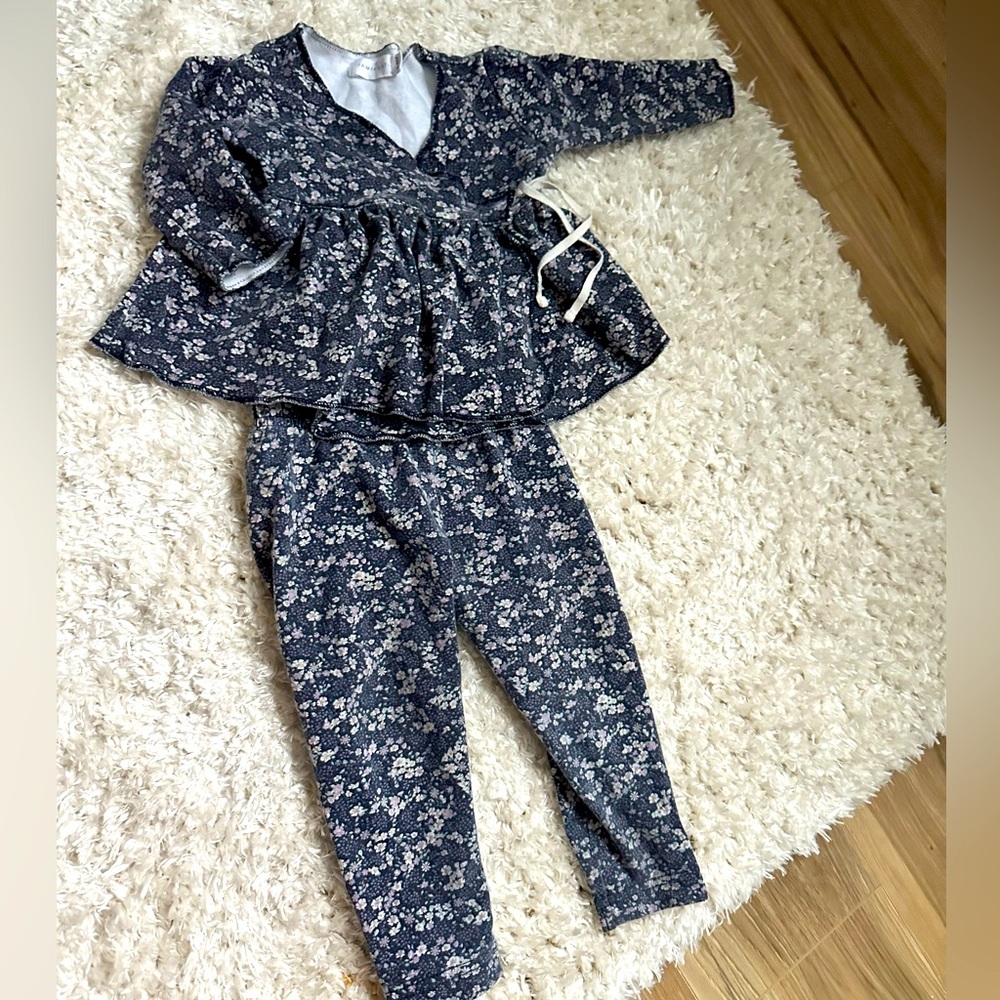 Jamie Kay Floral Wrap Set 3-6 months